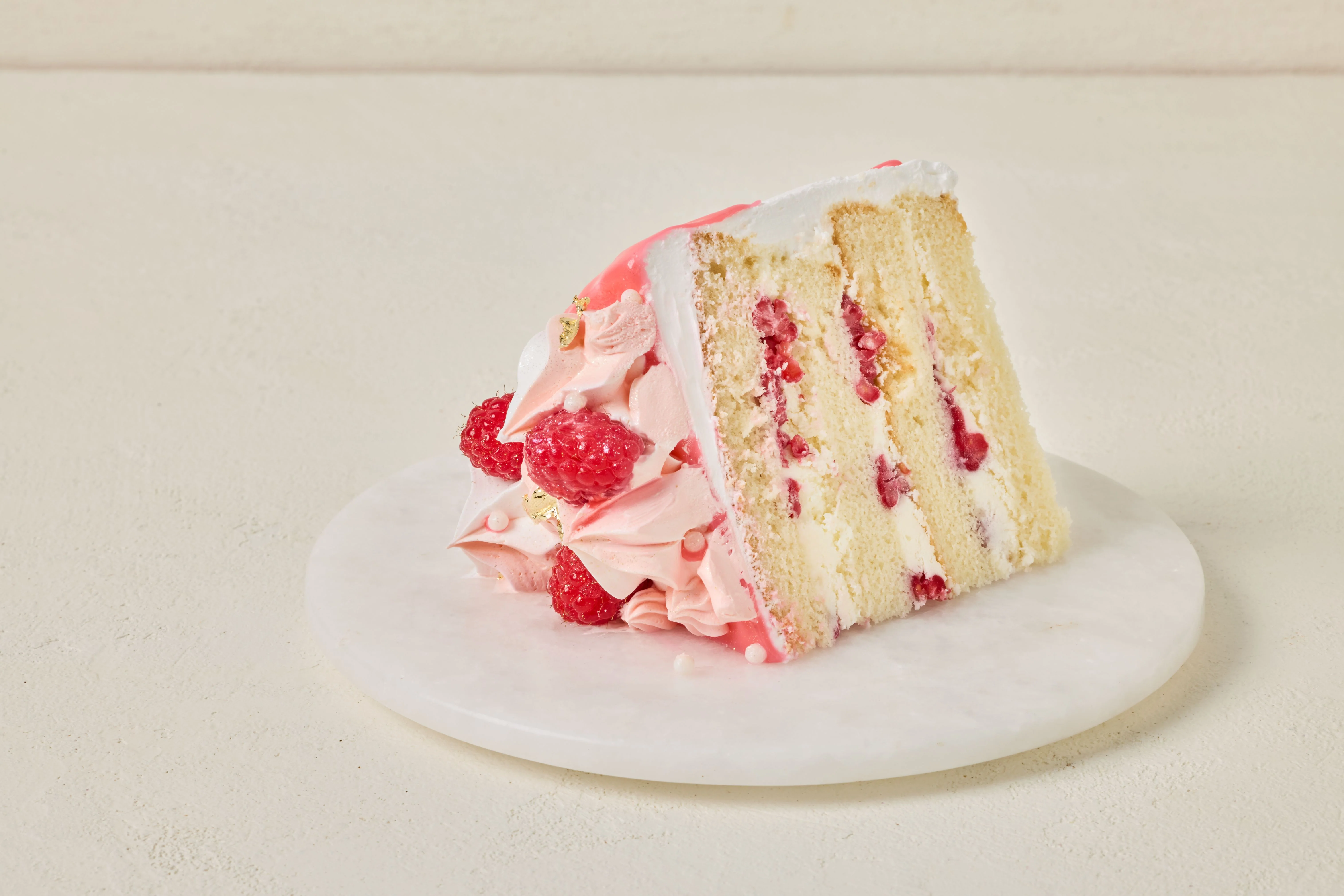 Fresh Raspberry Cream Cake - Image 2
