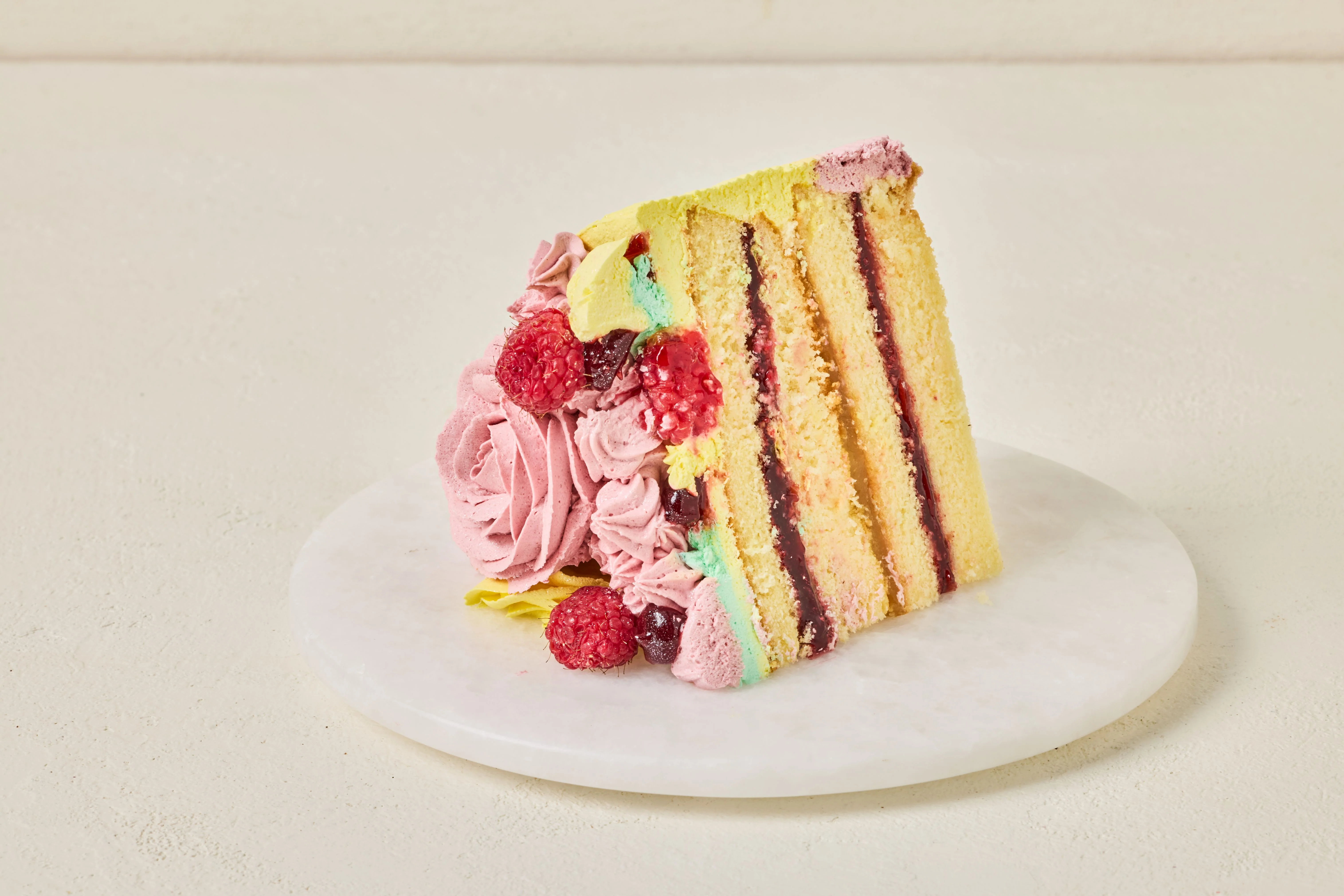Lemon Raspberry Cake - Image 2